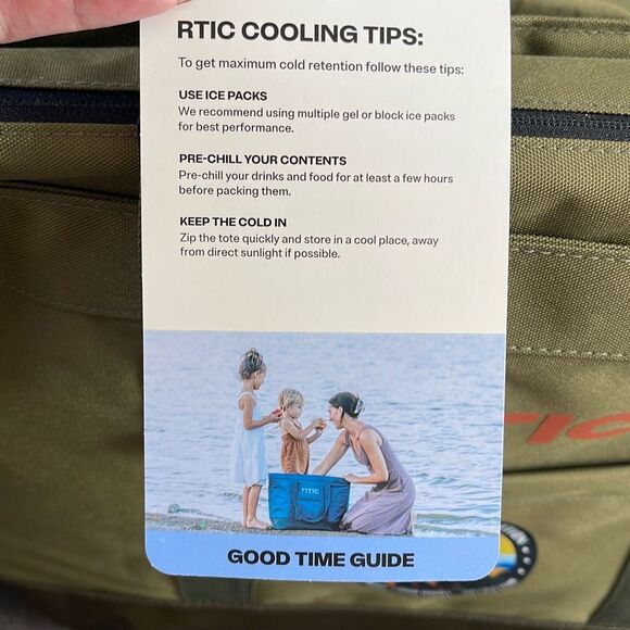 RTIC Everyday insulated cooler 35L collapsible tote bag NWT - Picture 7 of 14